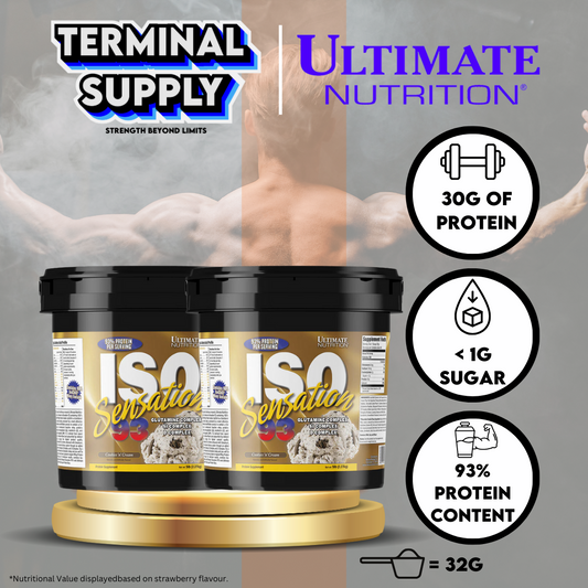 Ultimate Nutrition Isolate Bundle (5lb x 2)